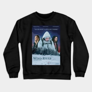 Wind River Fan Art Poster Crewneck Sweatshirt